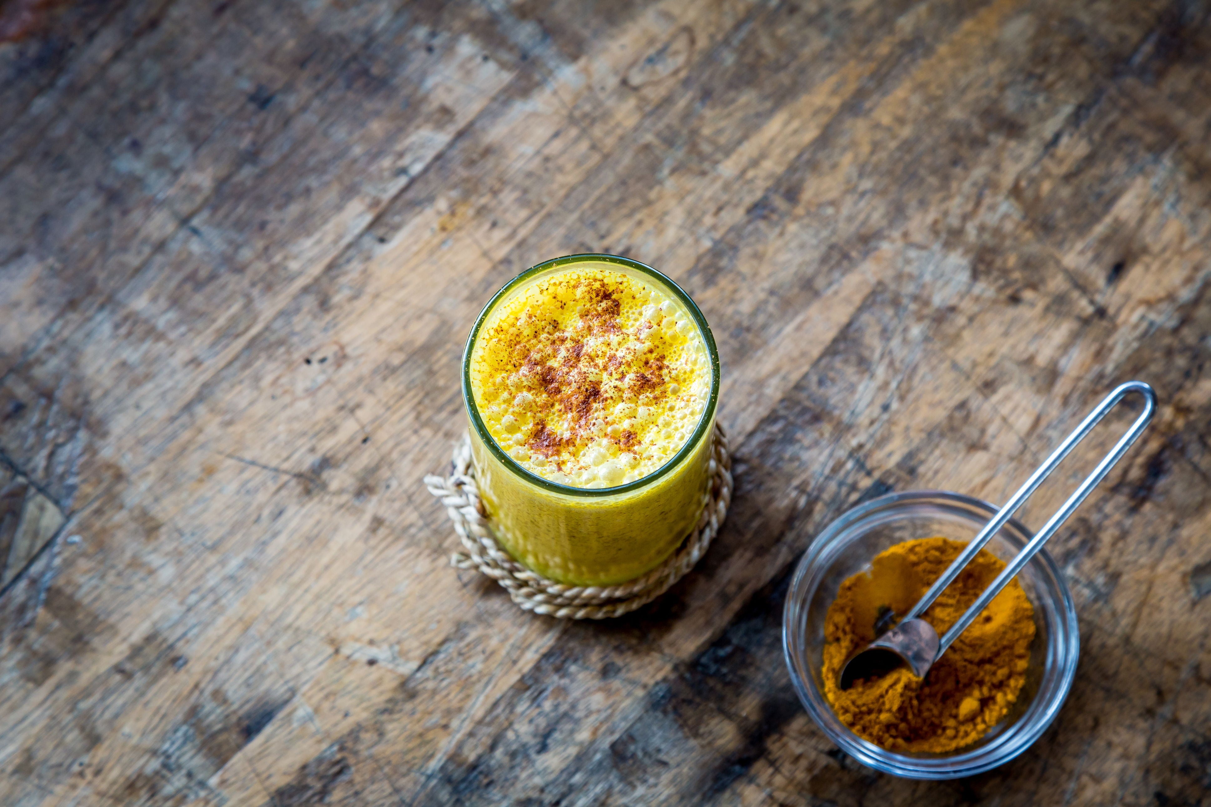 Kurkuma und golden Milk