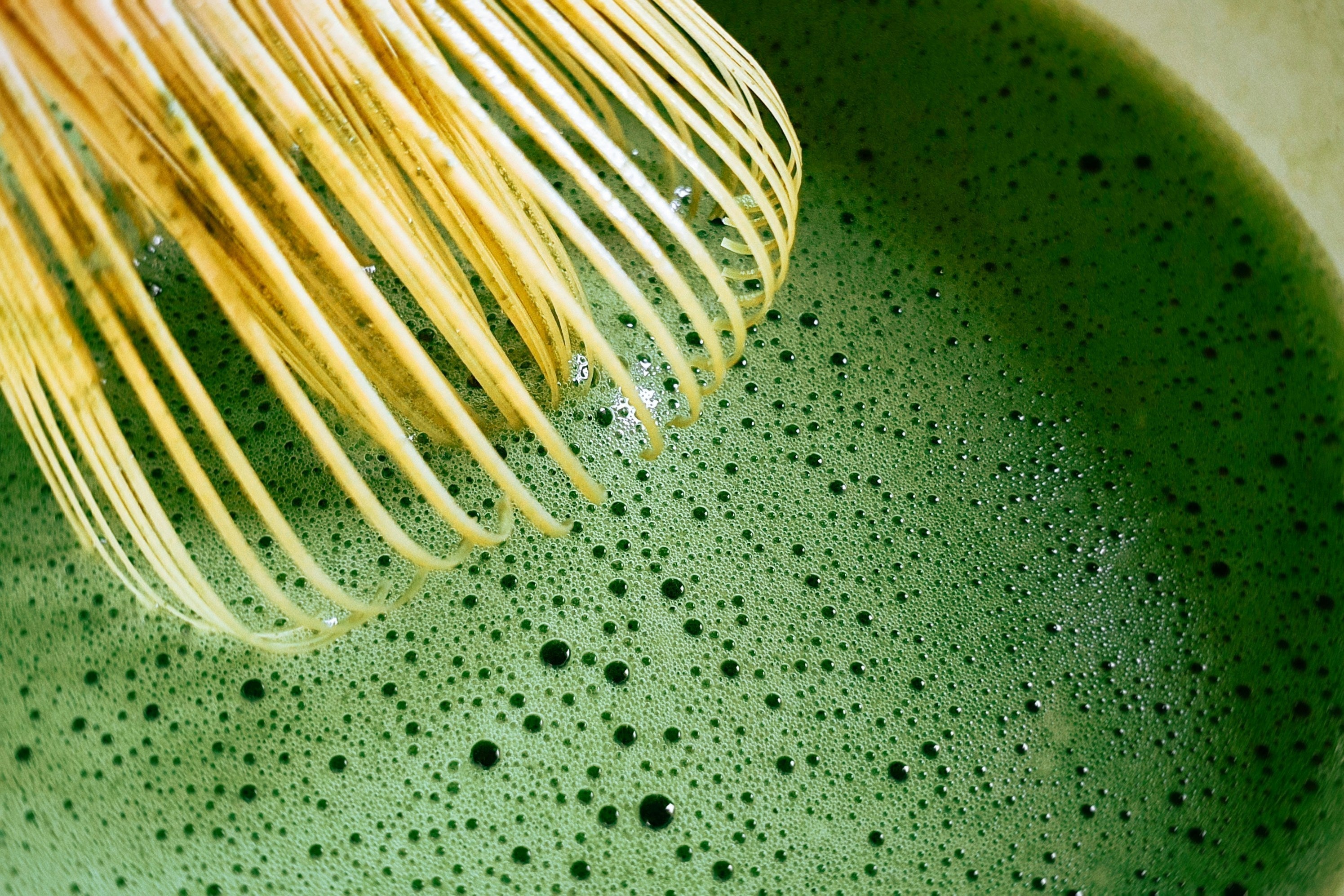 Matcha-Grüntee-Pulver